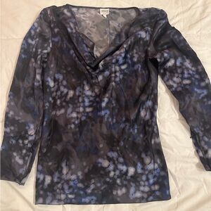 Armani Collezioni cowl neck blouse